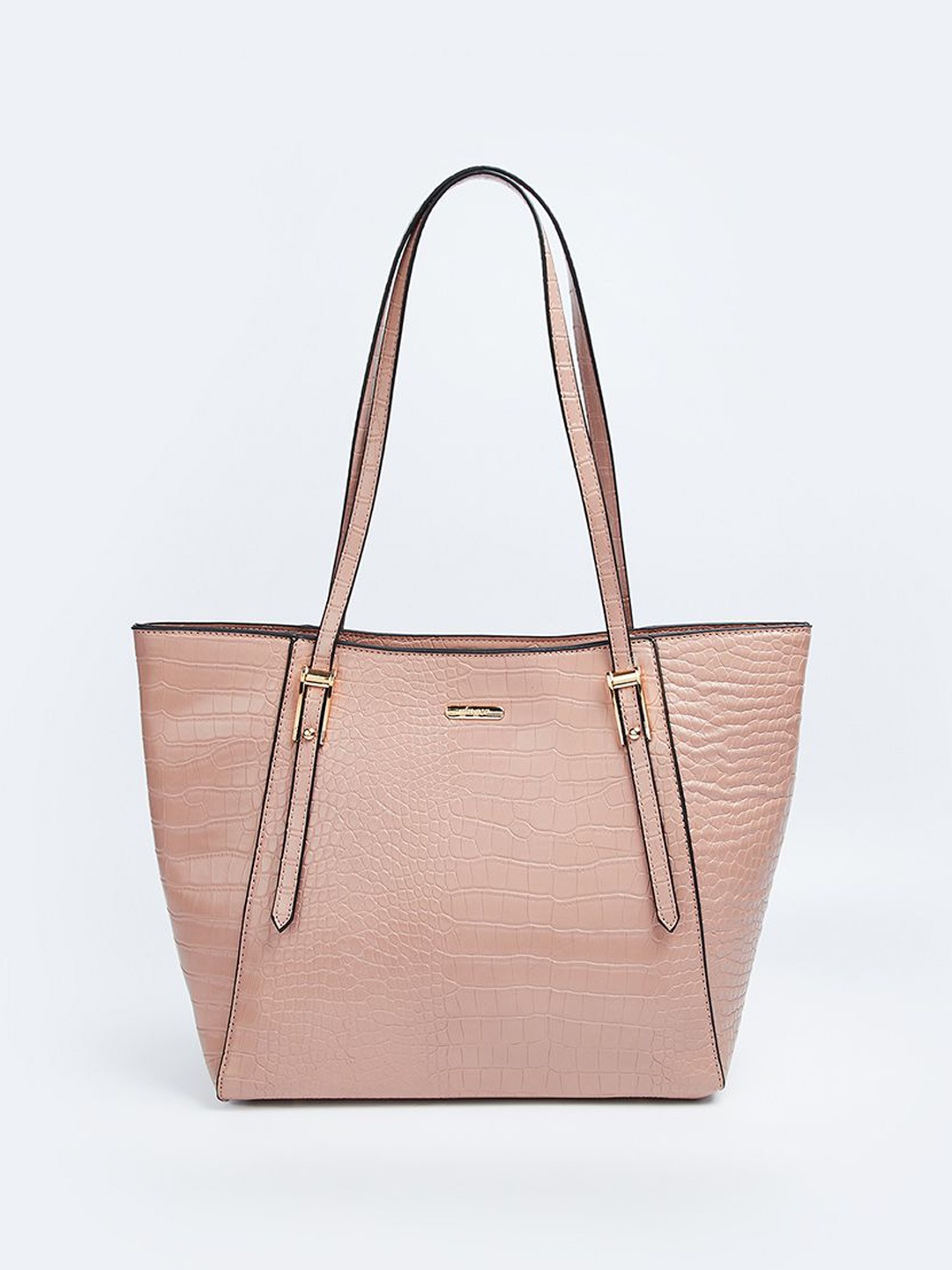 

Ginger by Lifestyle Women Textured Shoulder Bag, Beige