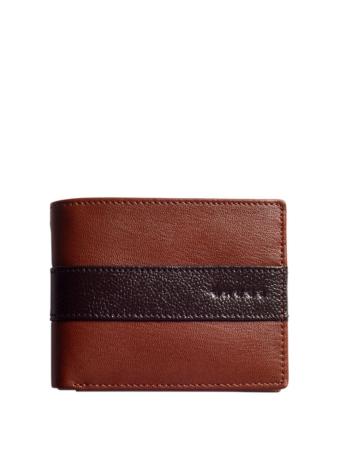 

Gauge Machine Brown Textured Bi-fold wallet