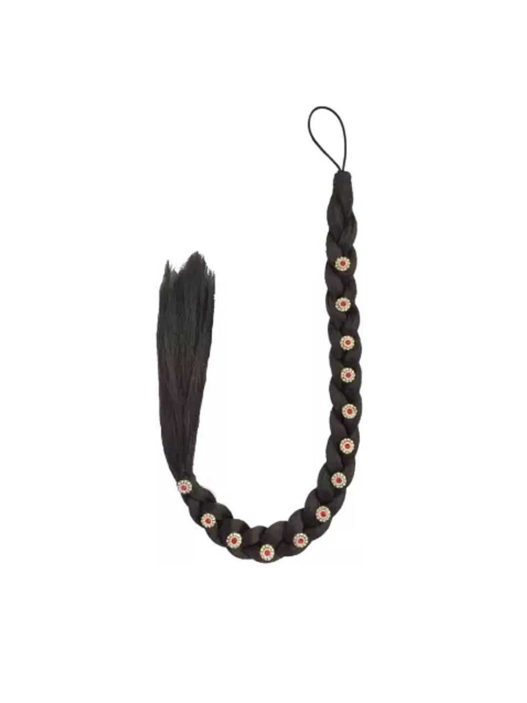 

HAVEREAM Tape In Twist Wavy Hair Extension - Black - 24 Inch