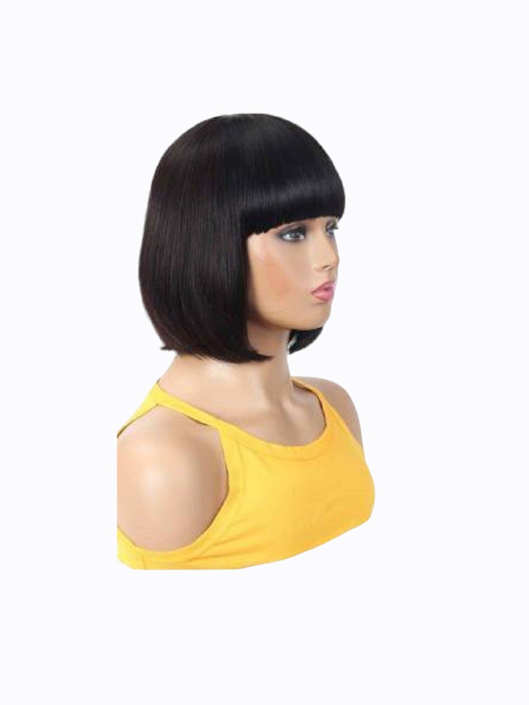 

ABRISH Clip In Toupee Straight Hair Extension - Black - 13.9 Inch