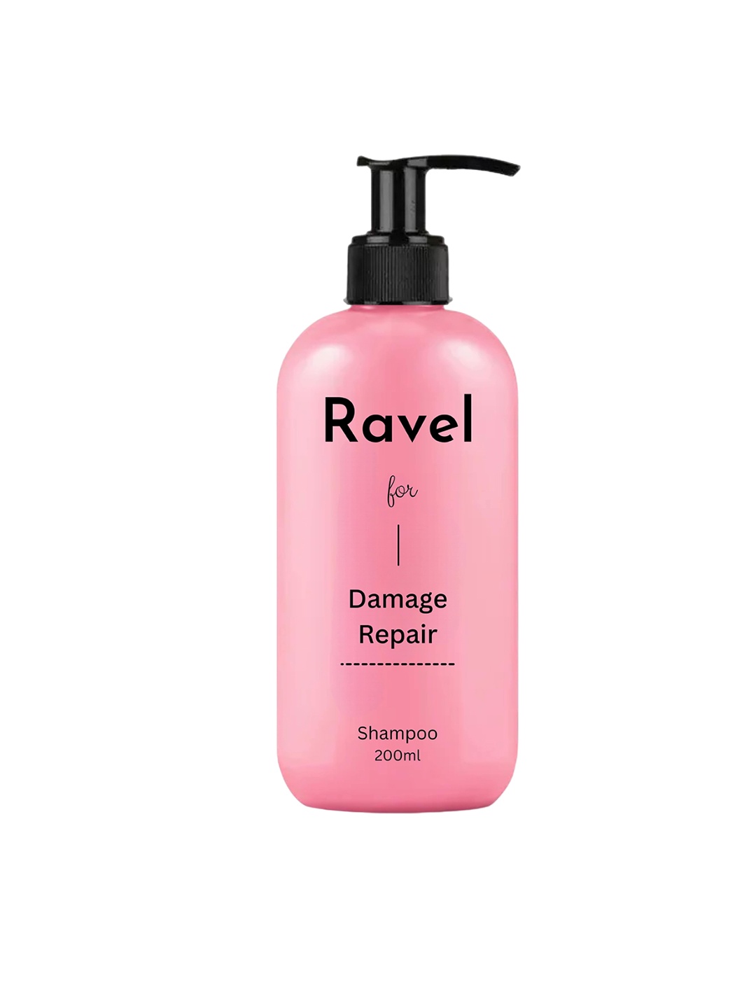 

Ravel Damage Repair Shampoo For All Hair Types - 200 ml, Pink