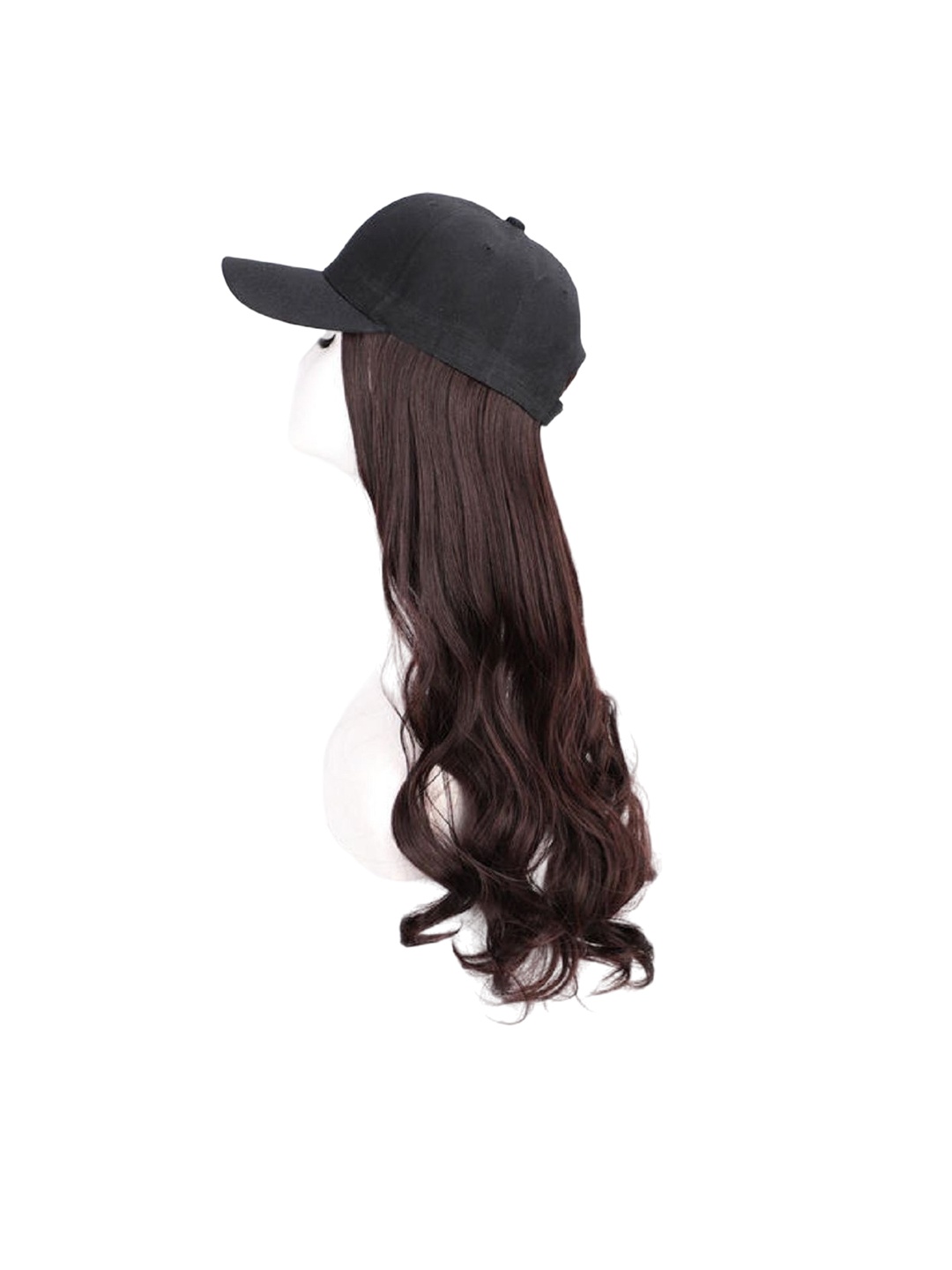 

ABRISH Halo Curly Locks Cap Hair Extension - Brown - 24 Inch