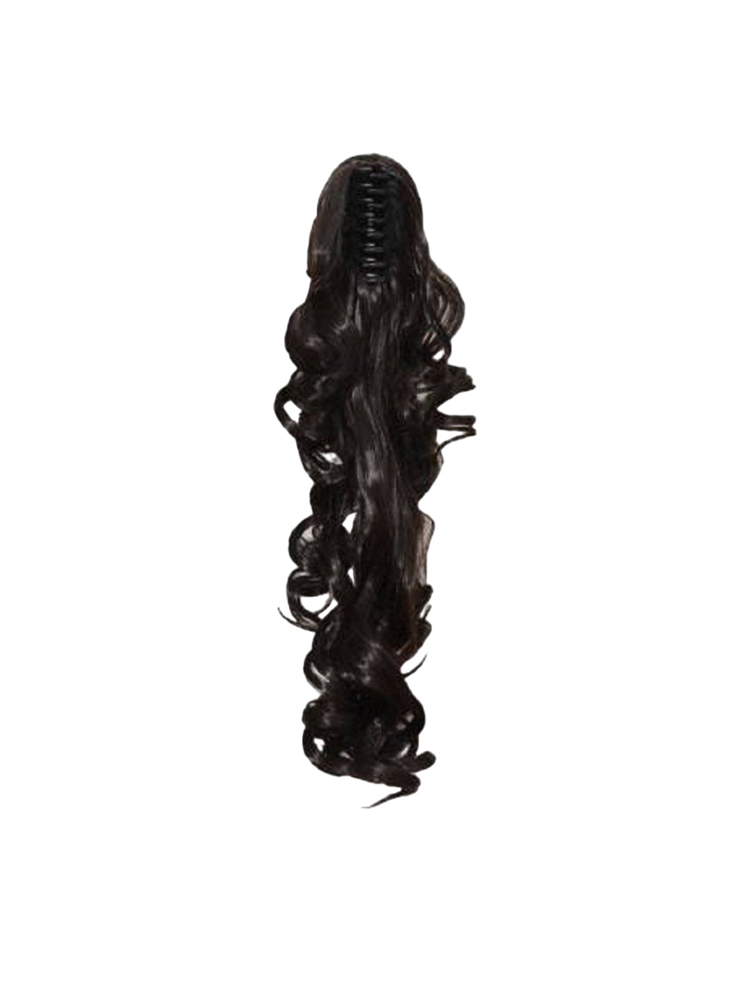 

HAVEREAM Clip-In Ponytail Curly Hair Extension - Brown - 22 inch