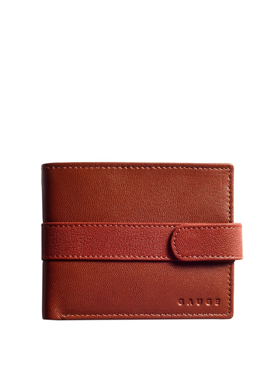 

Gauge Machine Colour Block Bi-fold wallet, Brown