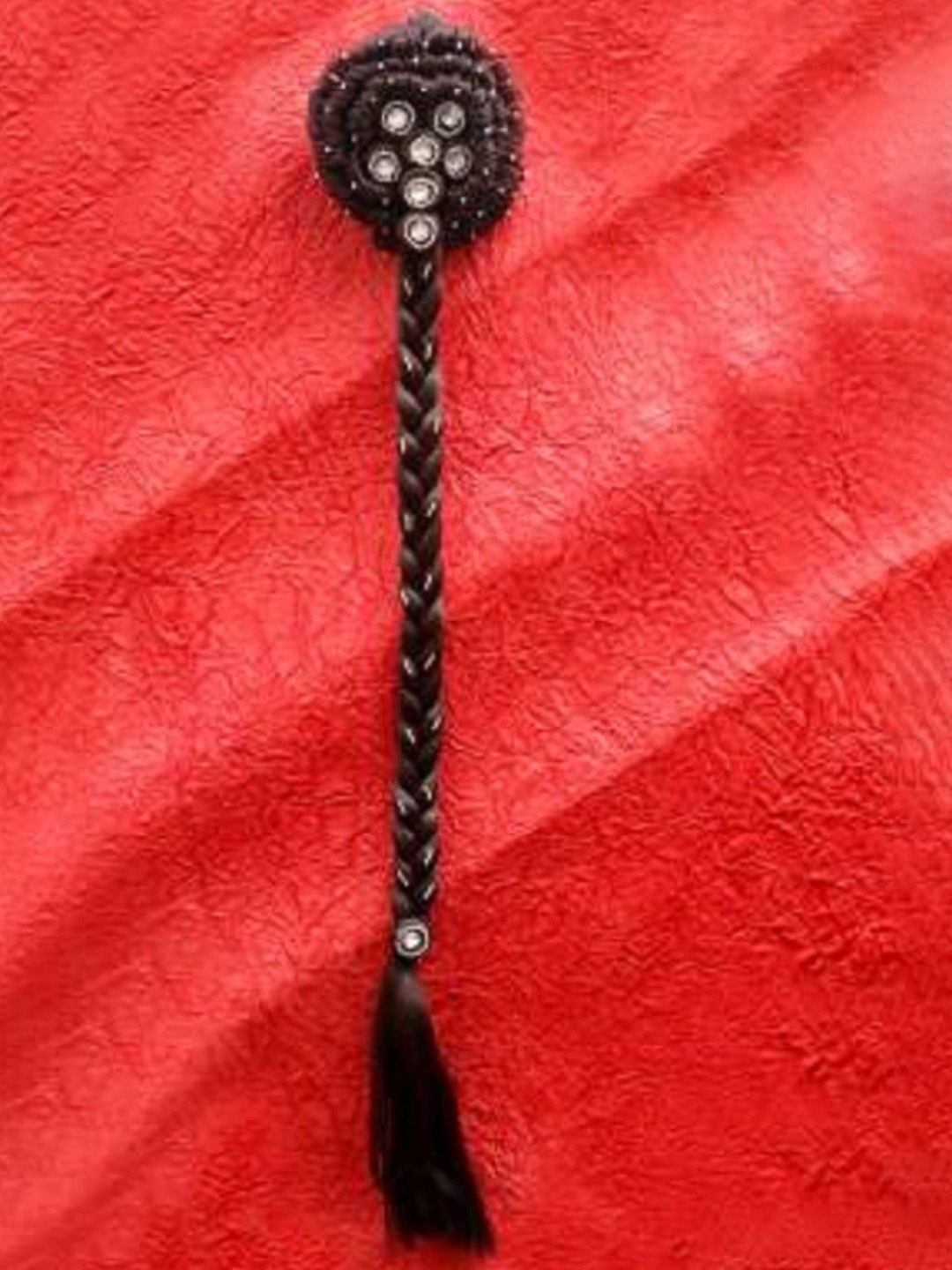 

SHENY Clip In Twists Studded Straight Hair Extension - Black - 24 Inch