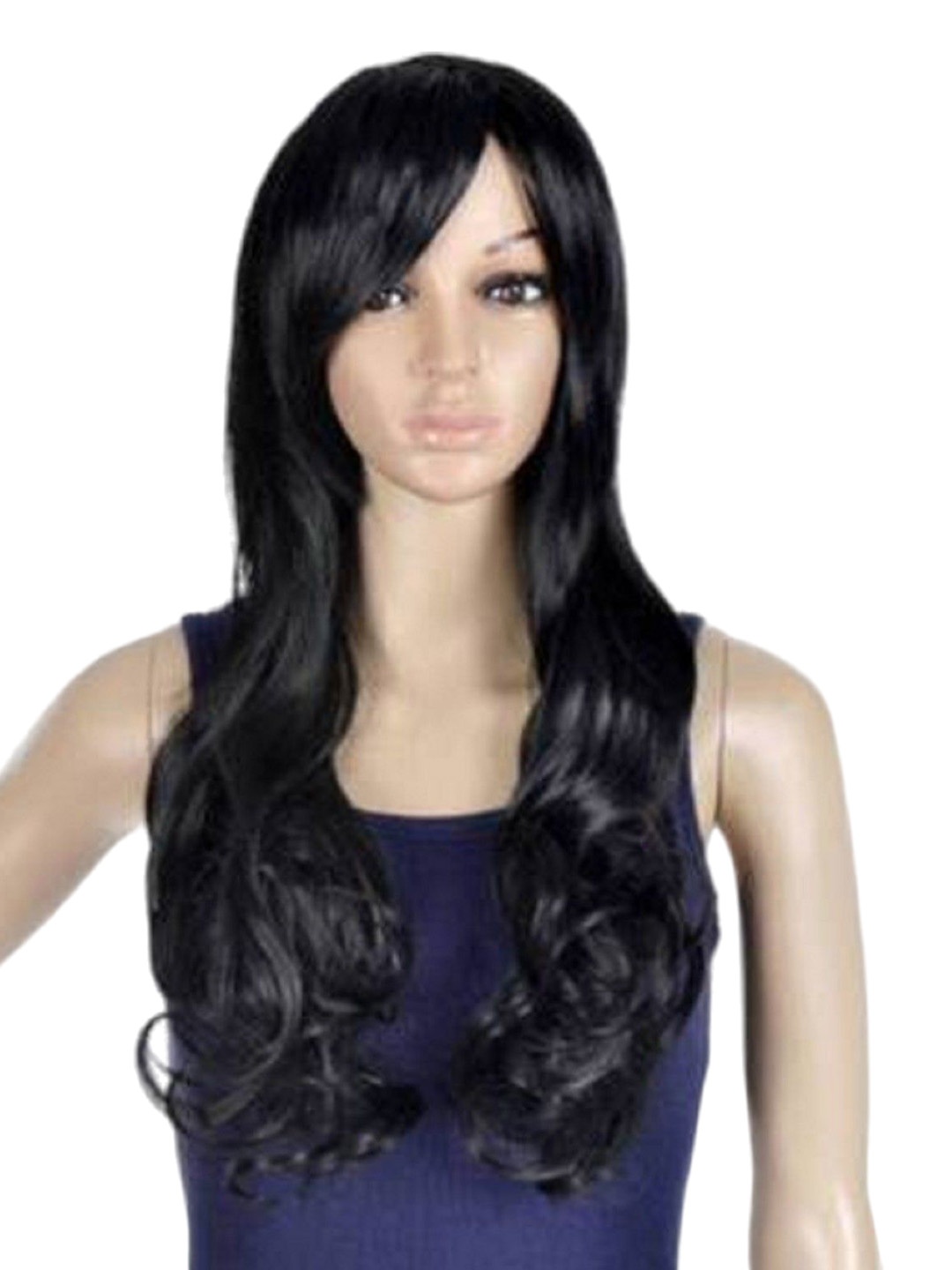 

SHENY Clip In Wavy Toupee Hair Extension - Black - 24 Cm