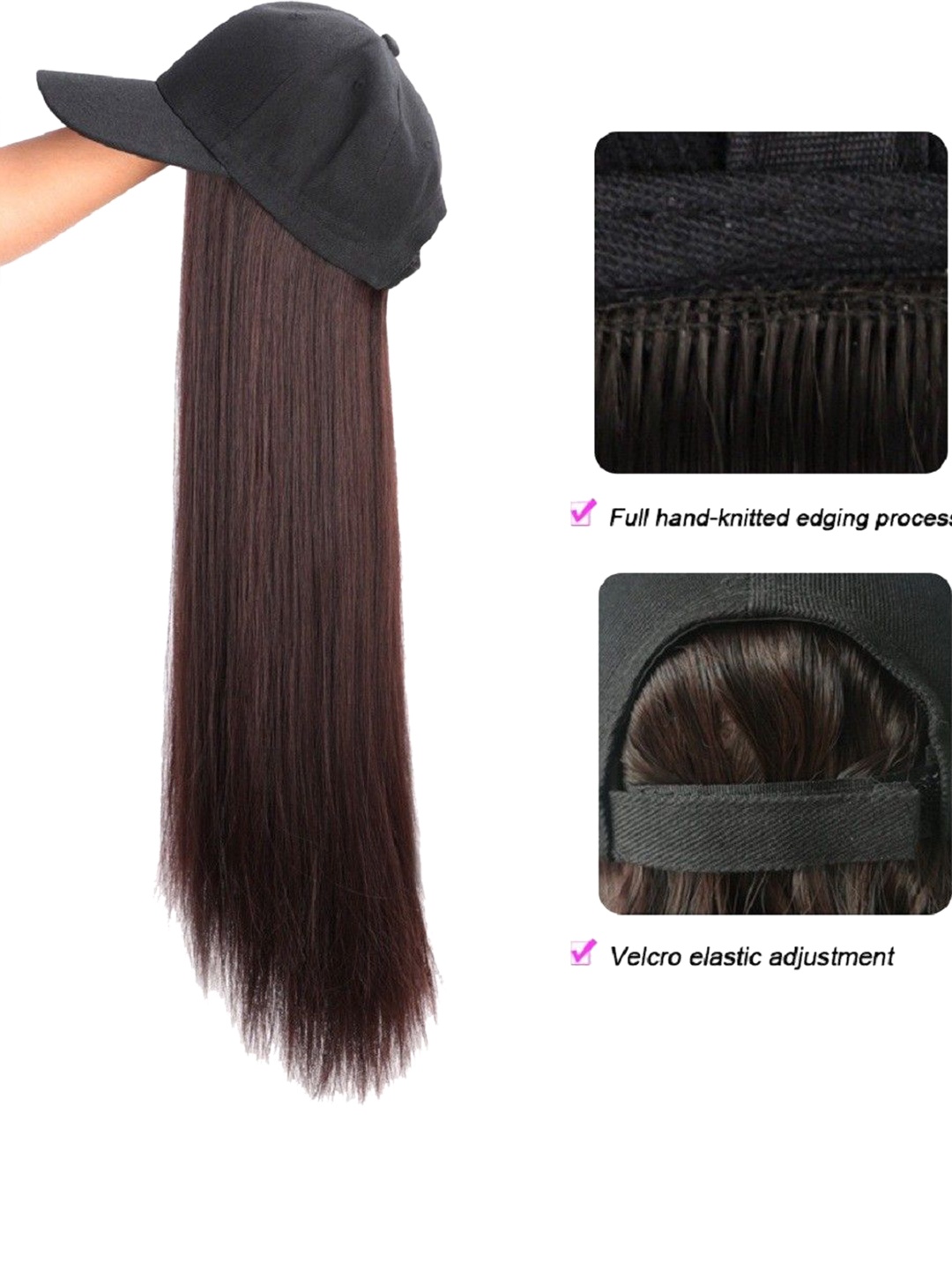 

HAVEREAM Cap Hair Extension- Brown