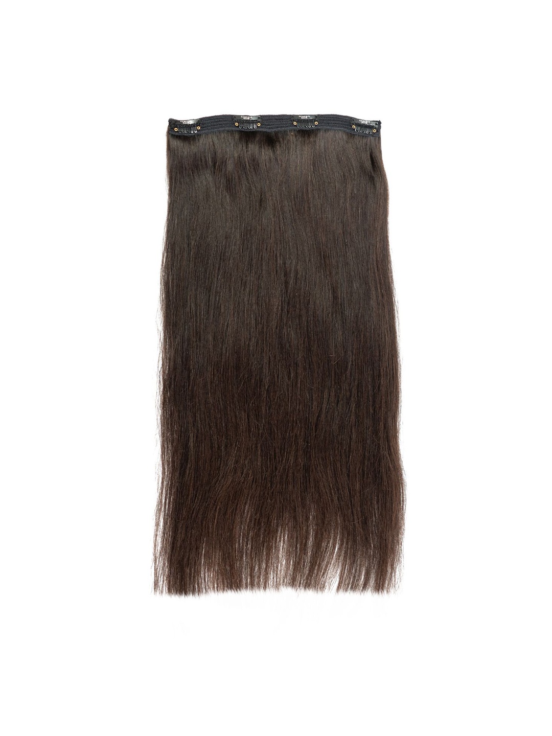 

GEMERIA HAIR Clip-In Straight Locks Hair Extension - Dark Brown - 26 Inch