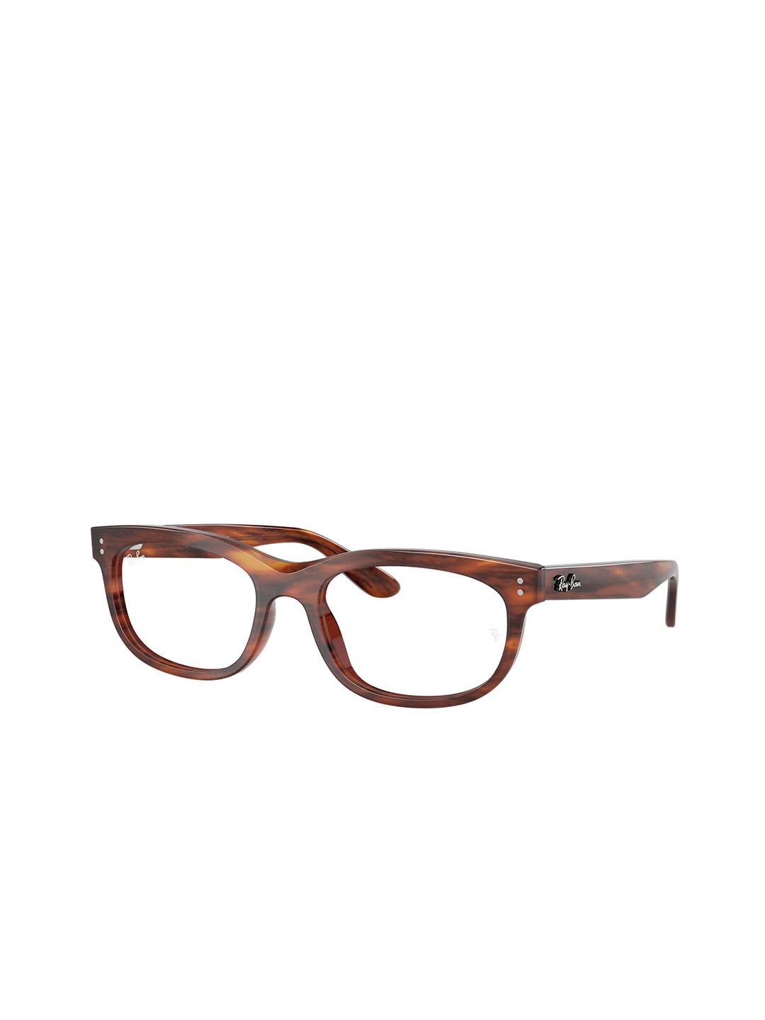 

Ray-Ban Unisex Full Rim Cateye Frames, Brown