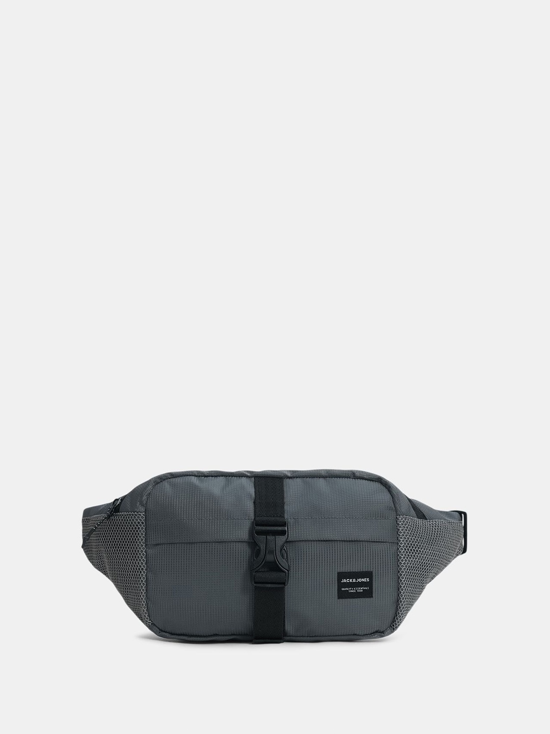 

Jack & Jones Men Solid Soft-Case Waist Pouch, Grey