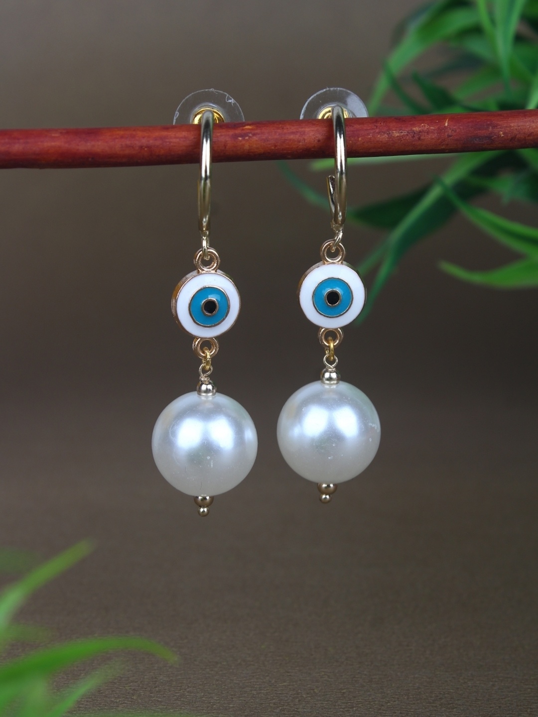 

KPOP Contemporary Drop Earrings, Gold