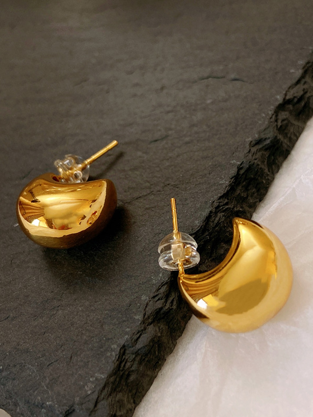 

Krelin Stainless Steel Classic Studs, Gold
