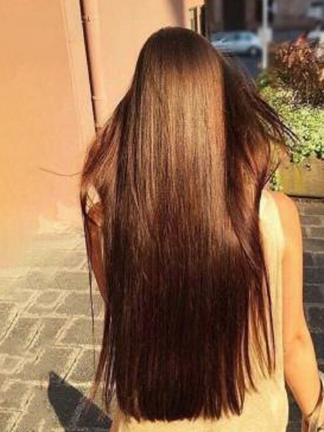 

SHENY Clip-In Straight Locks Hair Extension - Brown - 61 Cm