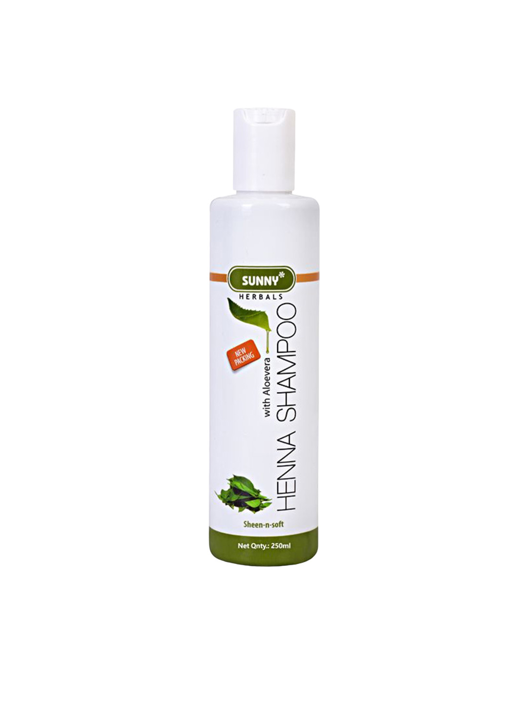 

SUNNY HERBALS Henna Shampoo With Aloe Vera For Sheen & Soft Hairs - 250ml, White