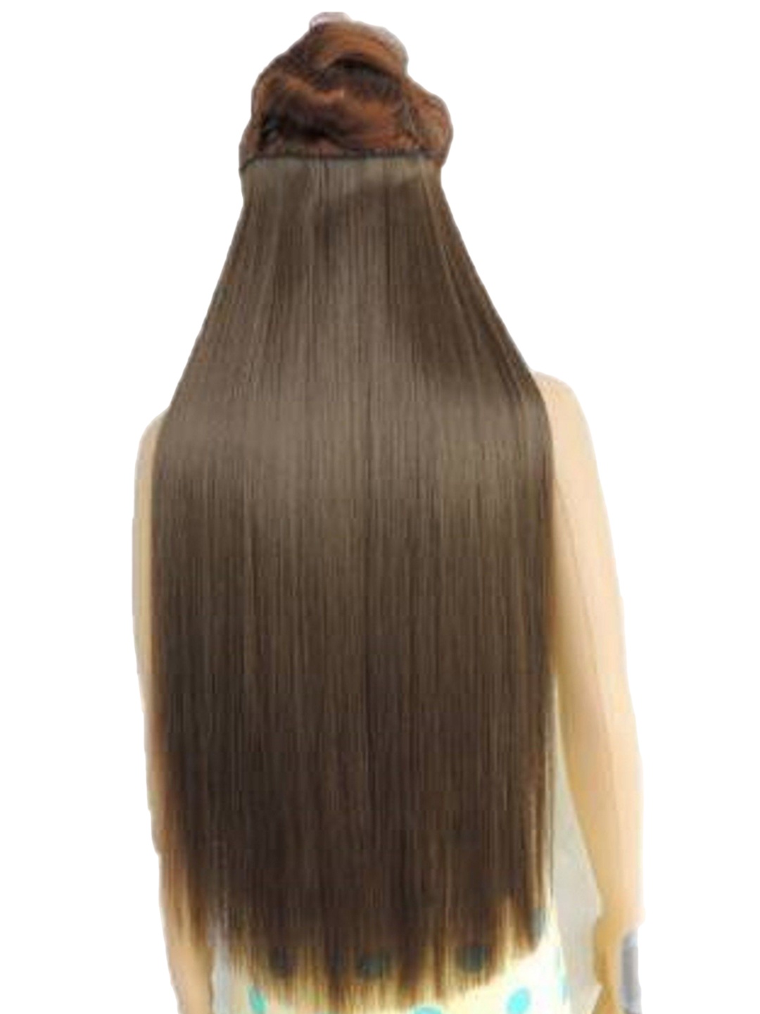 

SHENY Clip-In Straight Locks Hair Extension - Brown - 61 Cm