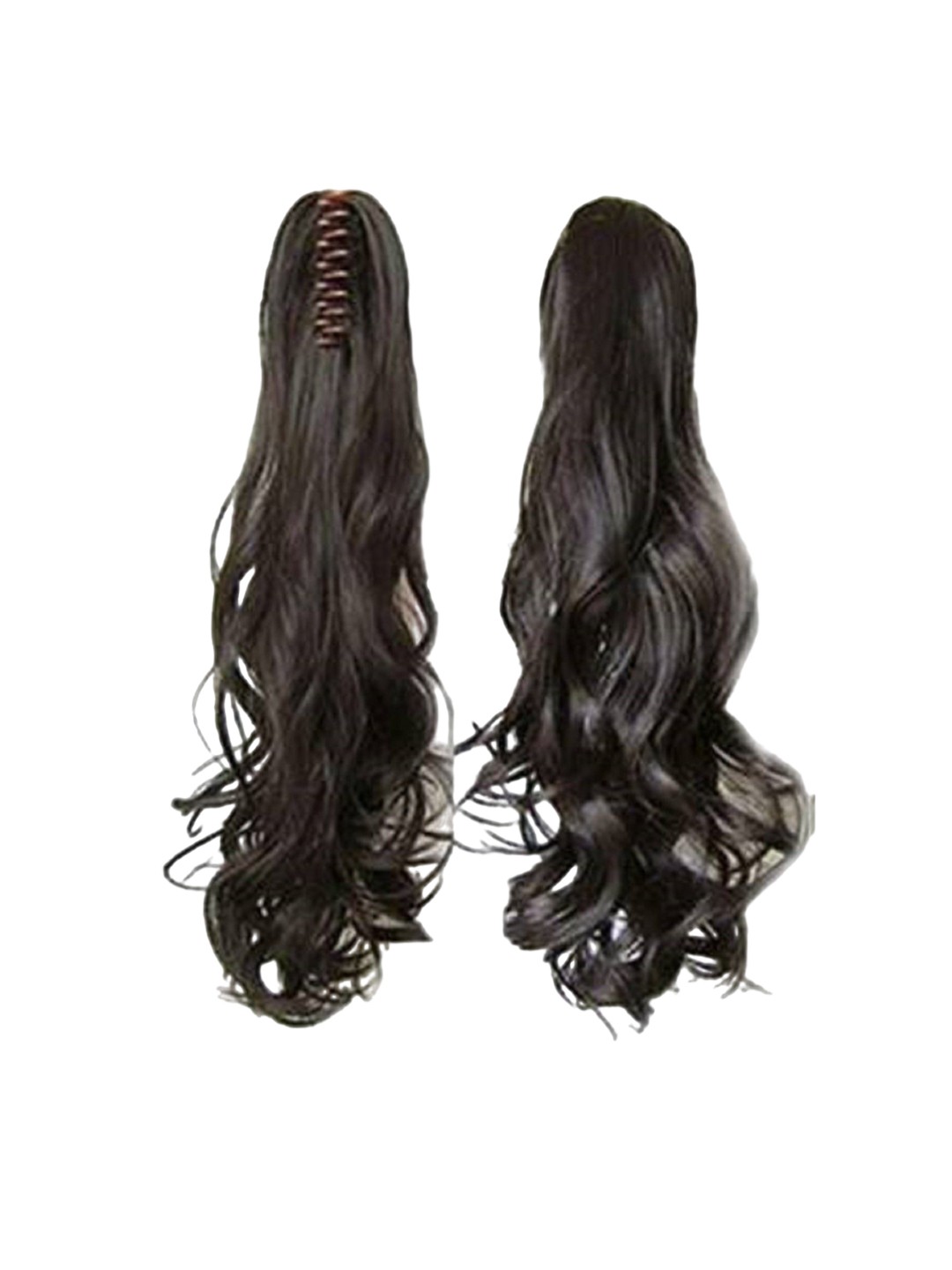 

HAVEREAM Clip-In Waterproof Wavy Ponytail Hair Extension - Black - 24 Inch
