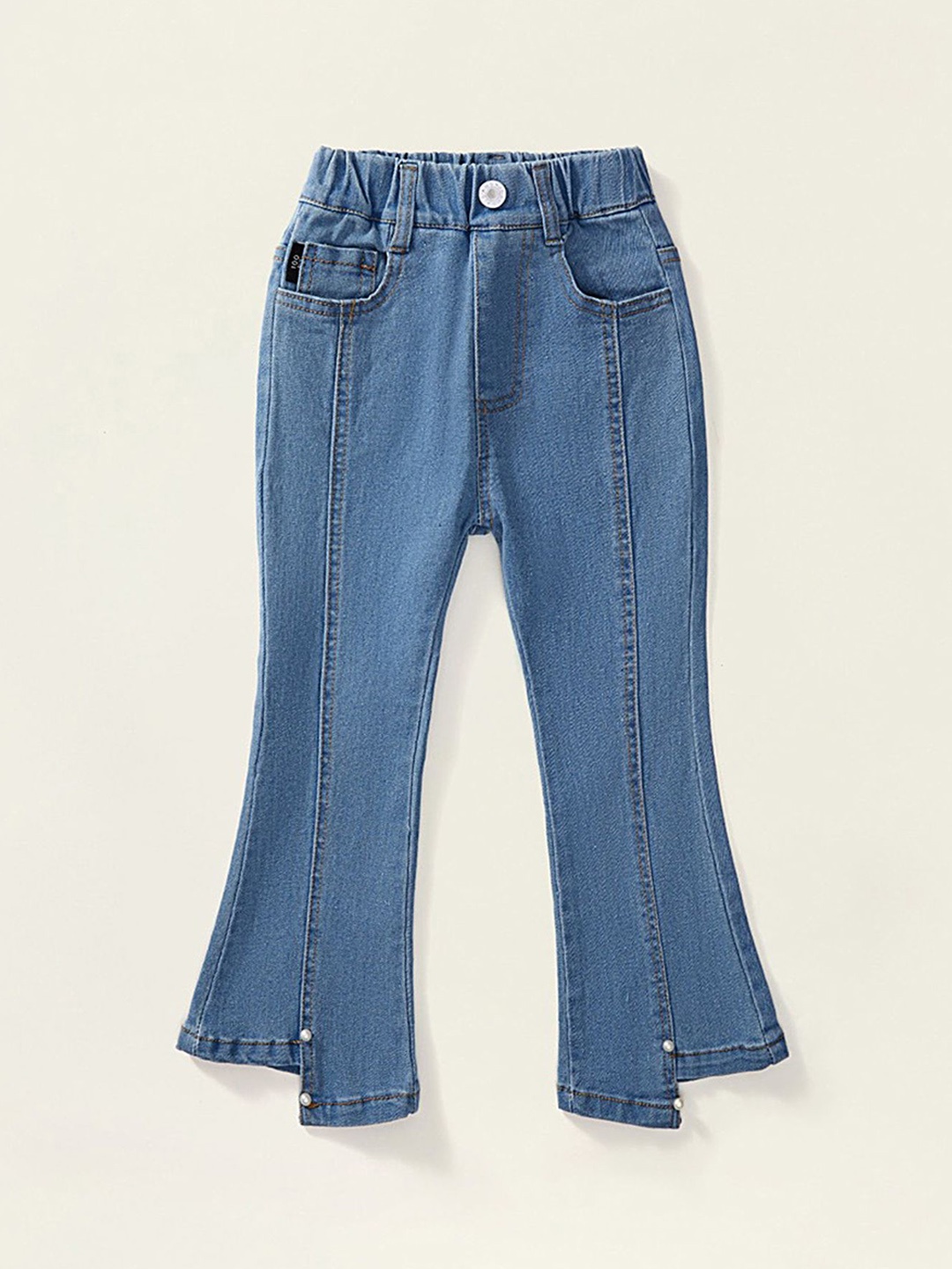 

LULU & SKY Girls Bootcut High-Rise Jeans, Blue