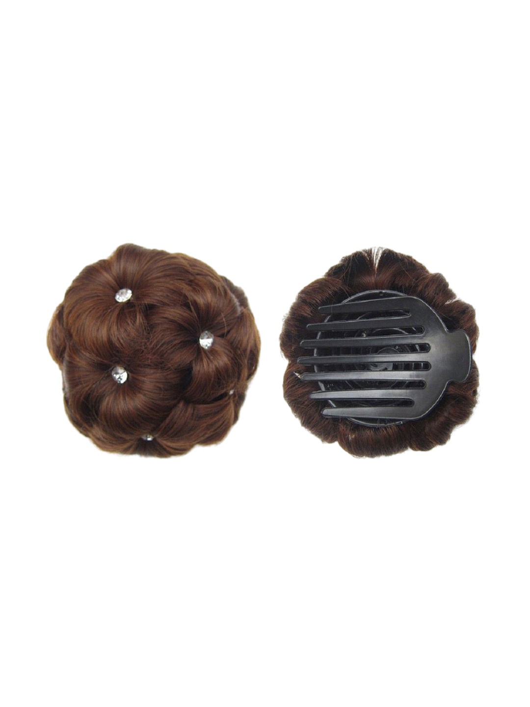 

SHENY Clip-In Bun Hair Extension - Brown