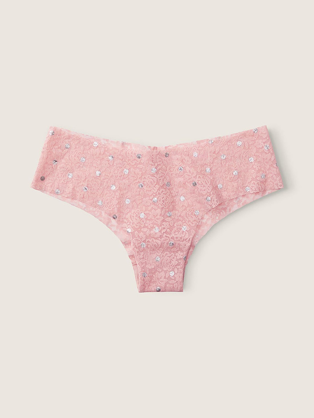 

Victoria's Secret Women Self Design Basic Briefs, Pink