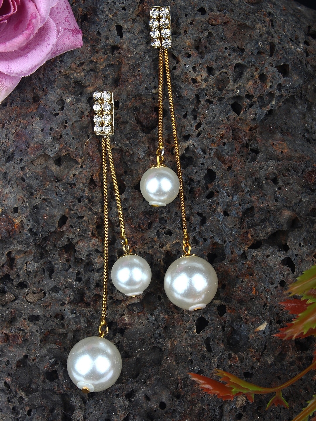 

KPOP Gold-Plated Contemporary Drop Earrings
