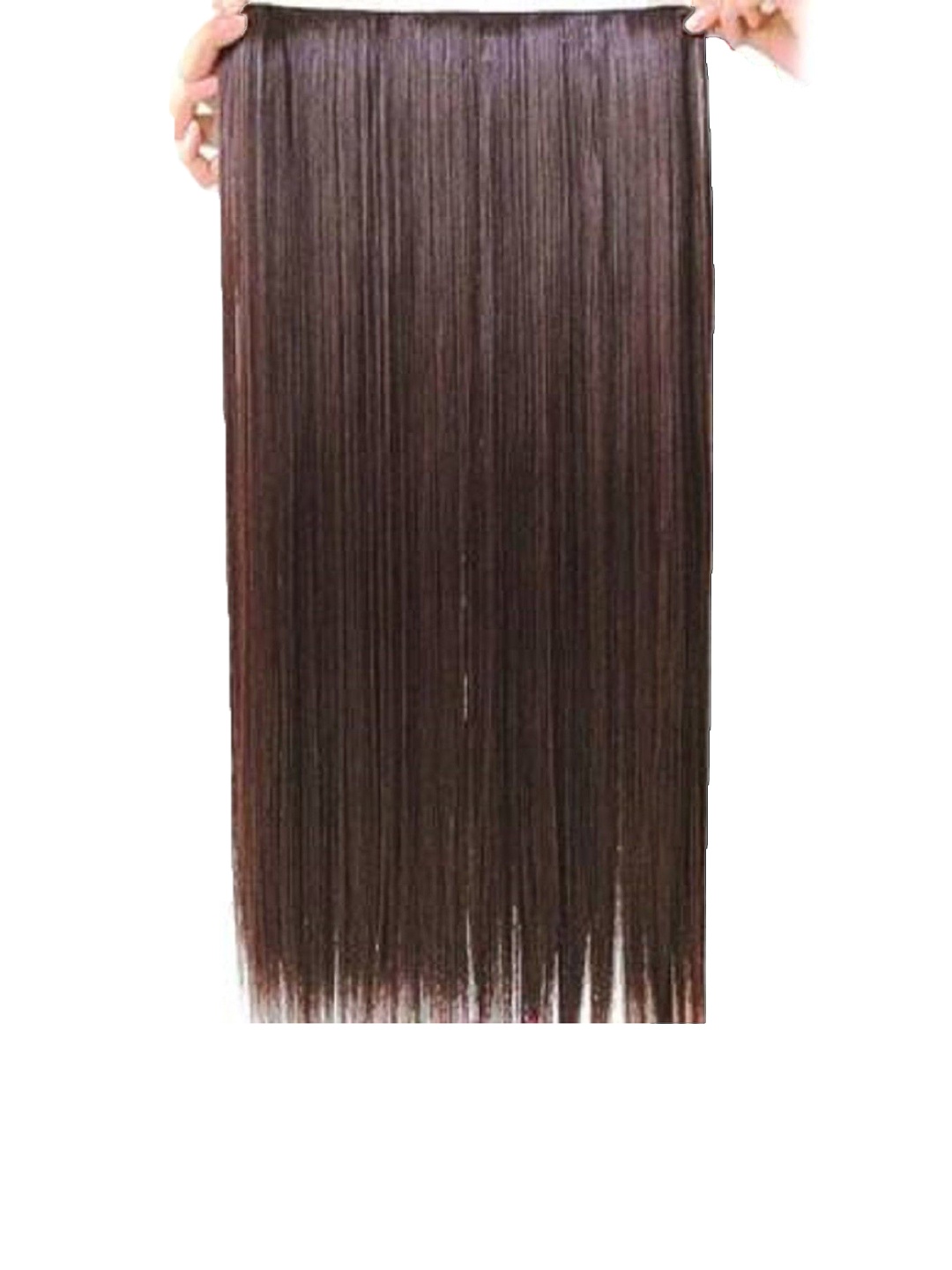 

SHENY Clip-In Straight Hair Extension - Brown - 61 Cm