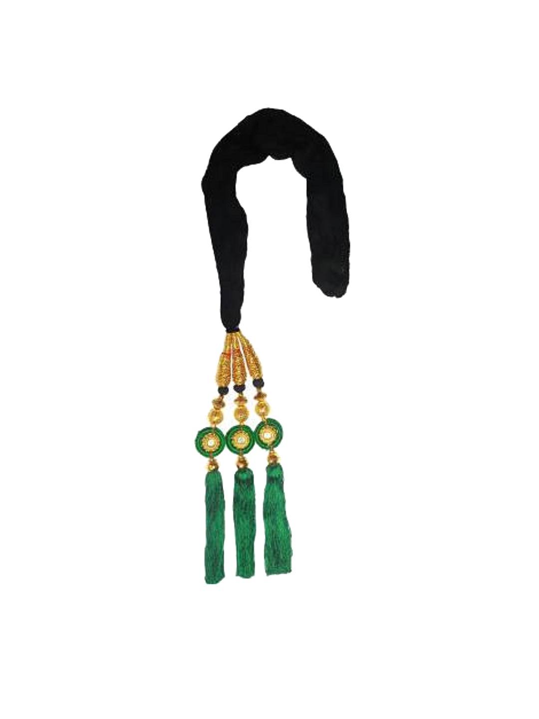 

SHENY Braid Tassels Hair Accessories, Black