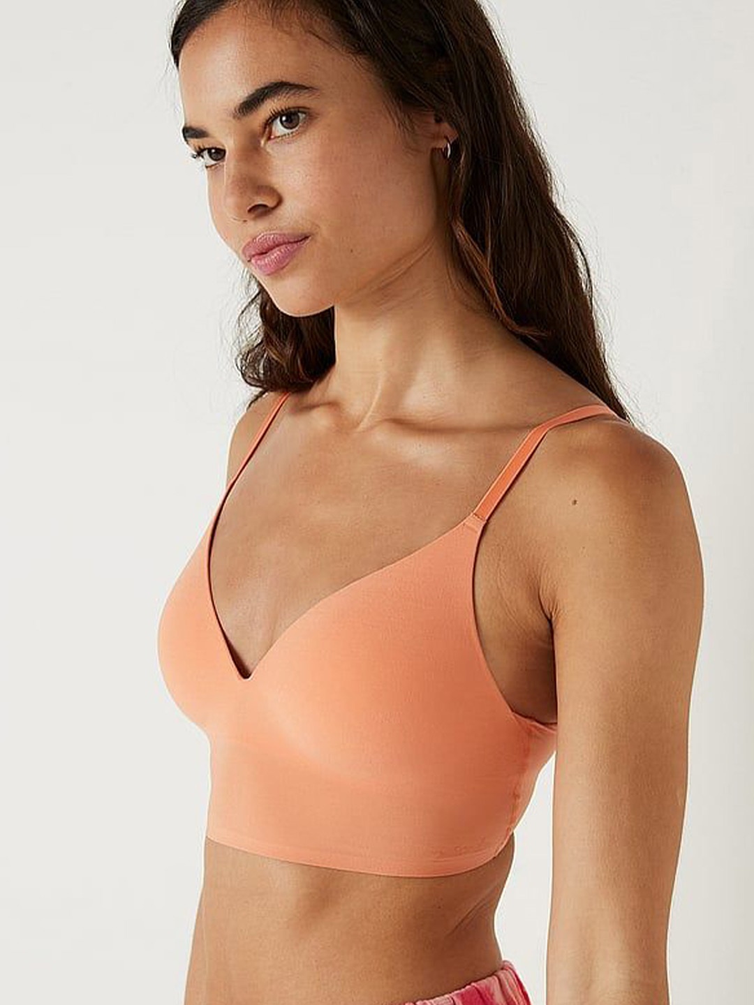 

Victoria's Secret Medium Coverage Heavily Padded Bralette Bra, Orange