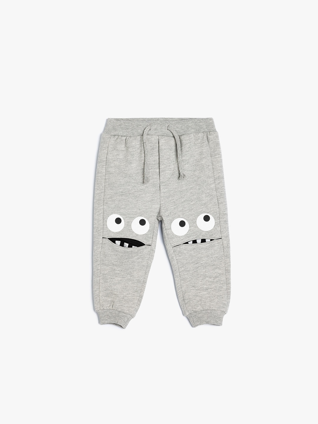 

Koton Boys Printed Regular Fit Joggers, Grey