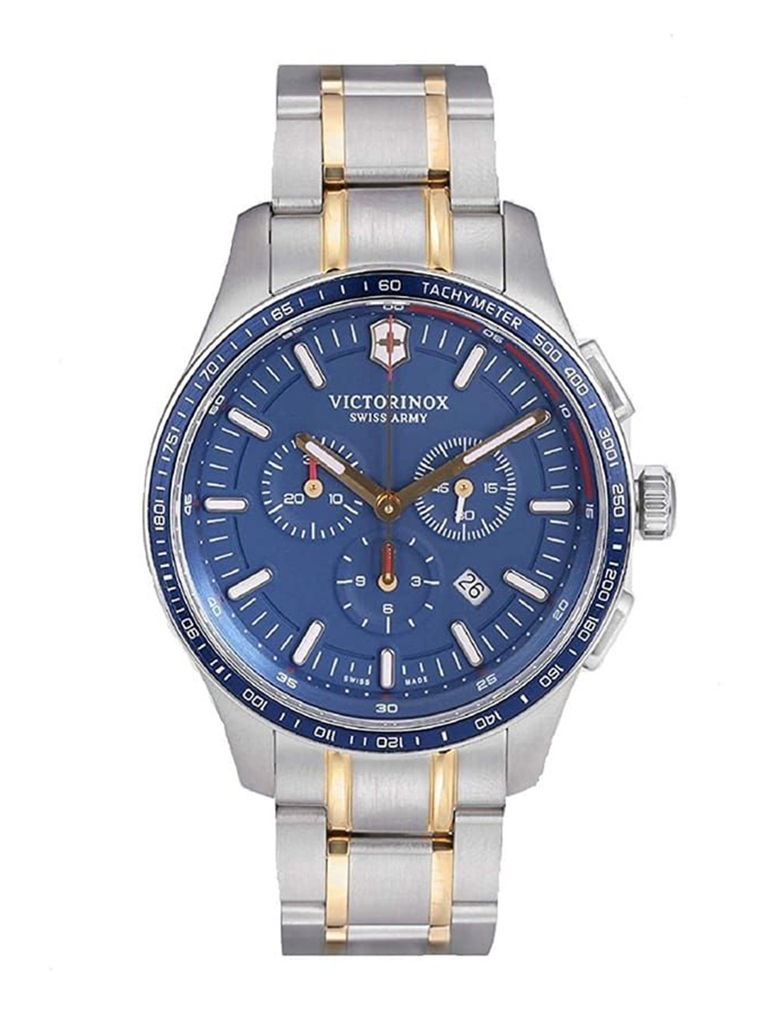 

Victorinox Men Dial & Straps Analogue Watch 249138, Blue