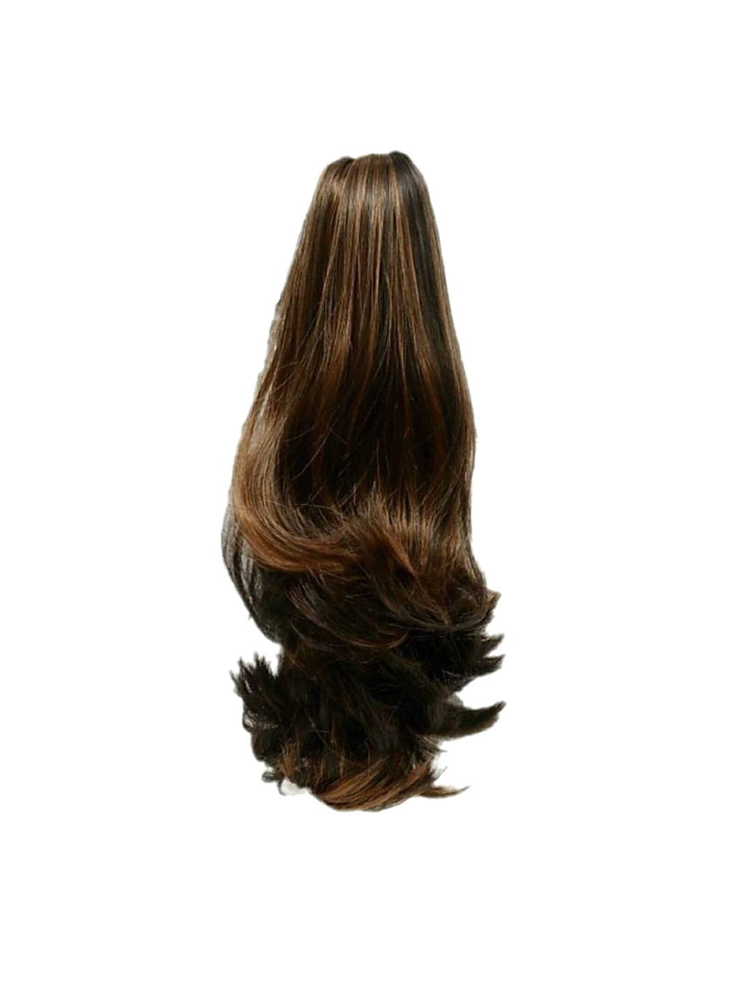 

HAVEREAM Clip-In Ponytail Wavy Hair Extension - Brown - 22 inch