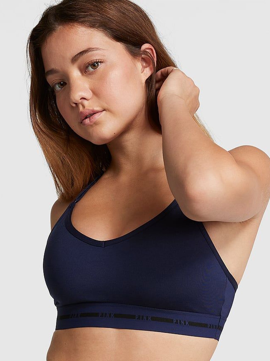 

Victoria's Secret Full Coverage Lightly Padded Workout Bra, Blue
