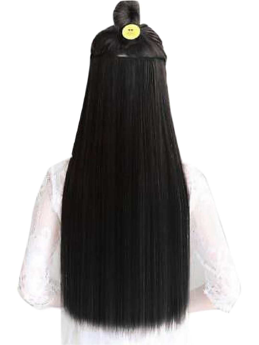 

HAVEREAM Clip-In Straight Locks Hair Extension - Black - 24 Inch