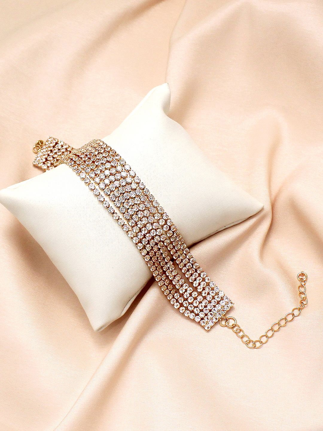 

PRIVIU Rose Gold-Plated Wraparound Bracelet