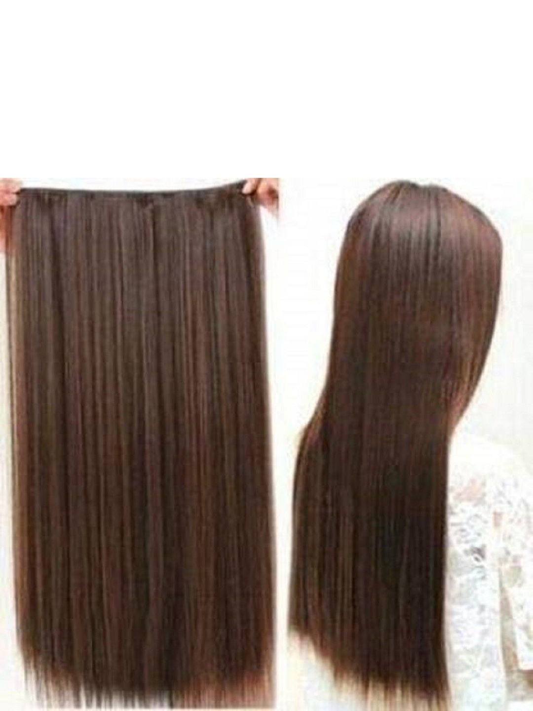 

SHENY Clip-In Ponytail Straight Hair Extension - Brown