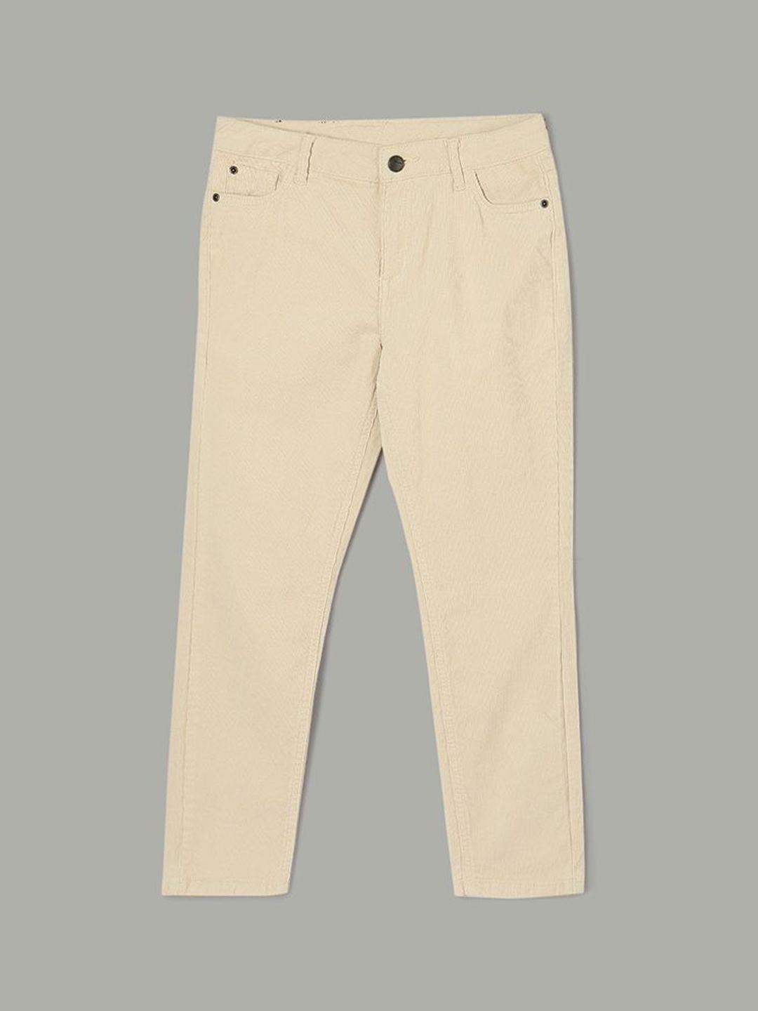 

Fame Forever by Lifestyle Boys Slim Fit Trousers, Beige