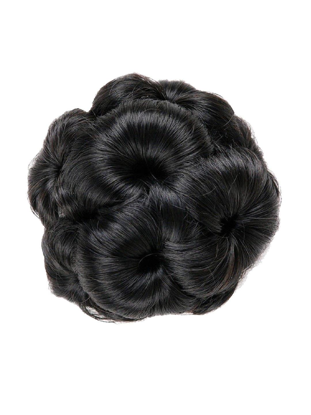 

ABRISH Clip In Bun Curly Hair Extension 12Inch - Black