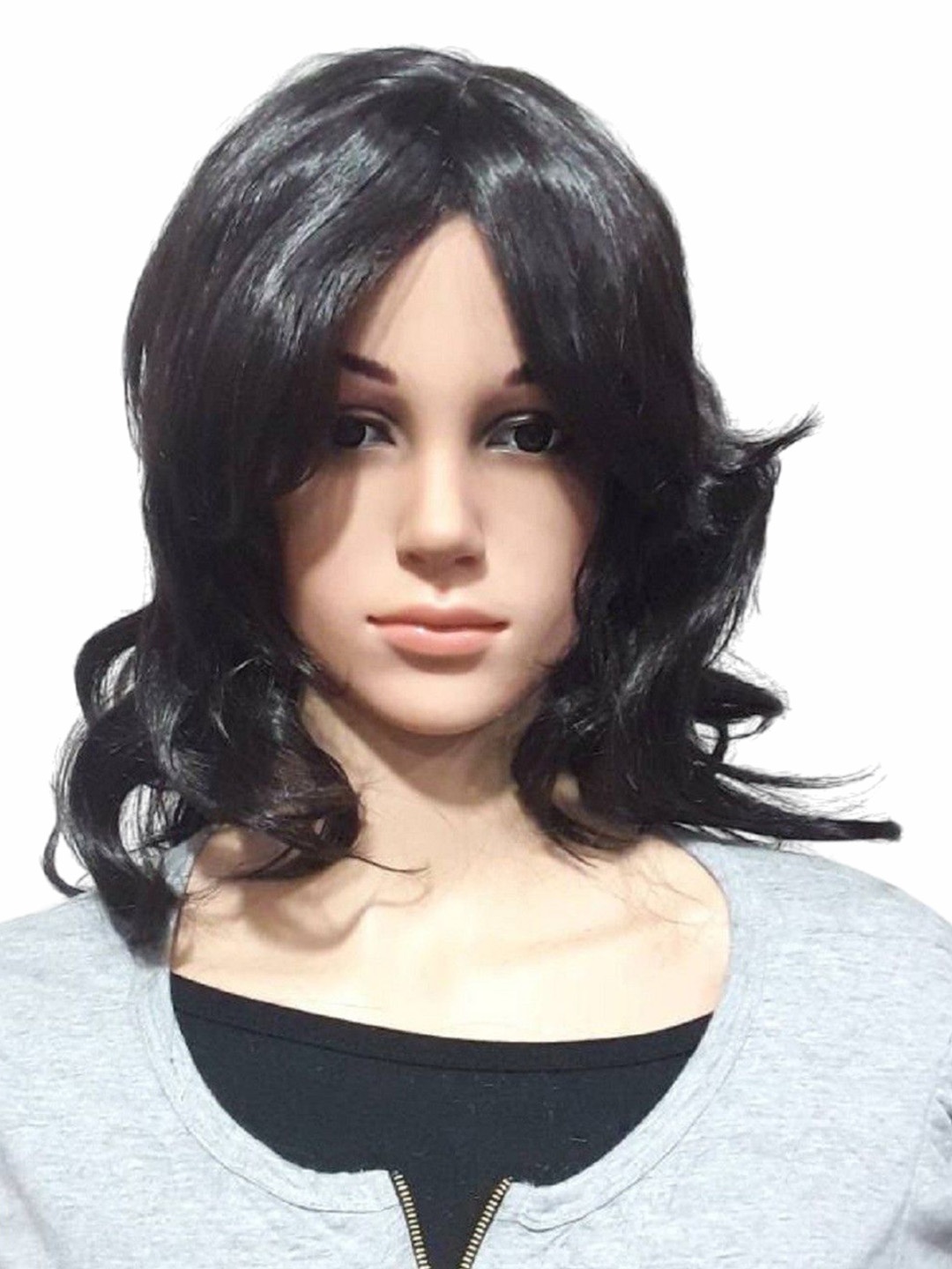 

HAVEREAM Wavy Hair Wig Extension - Black