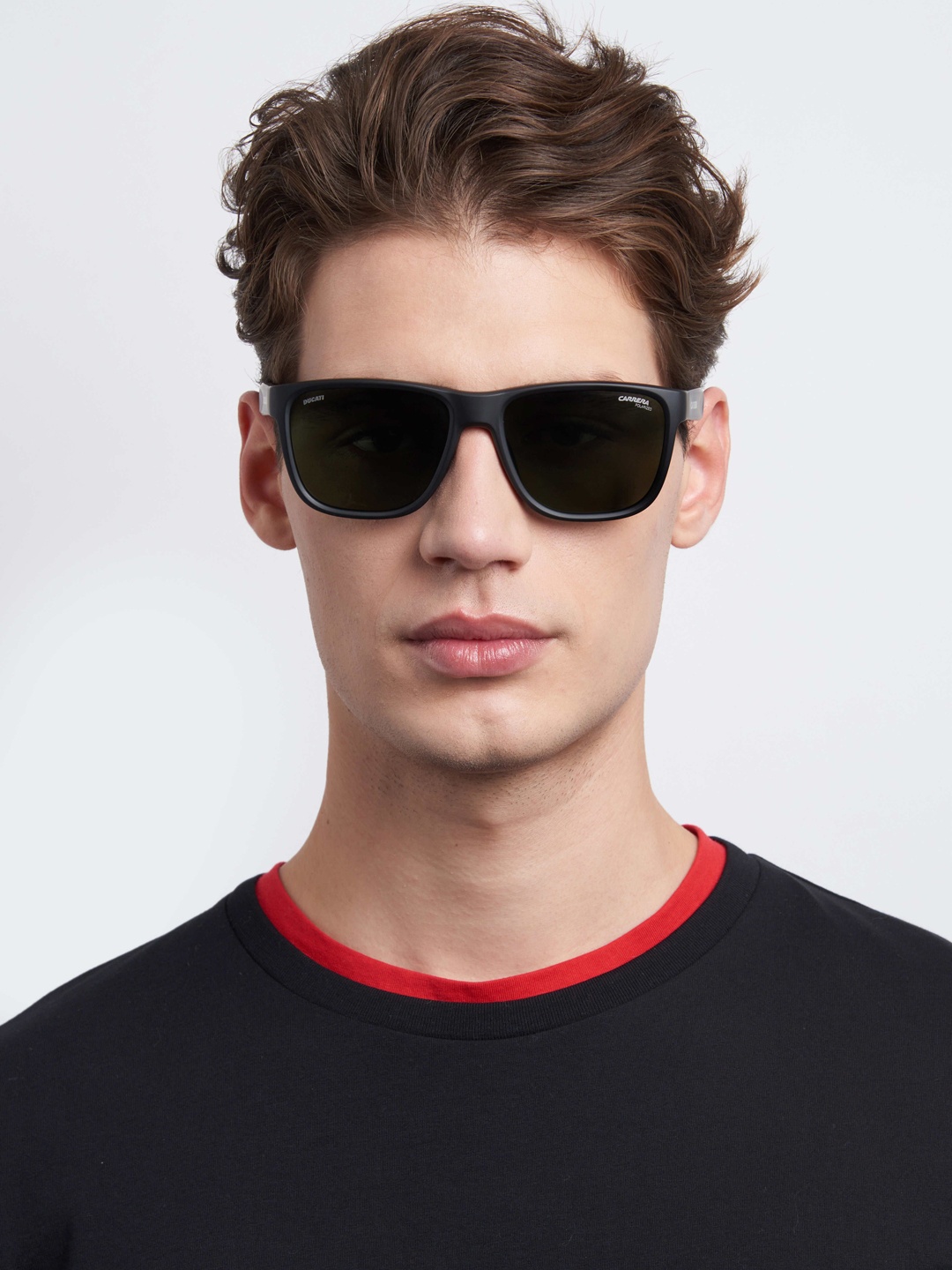 

Carrera Men Other Sunglasses with UV Protected Lens 20493600357UC-MATTE BLACK, Green