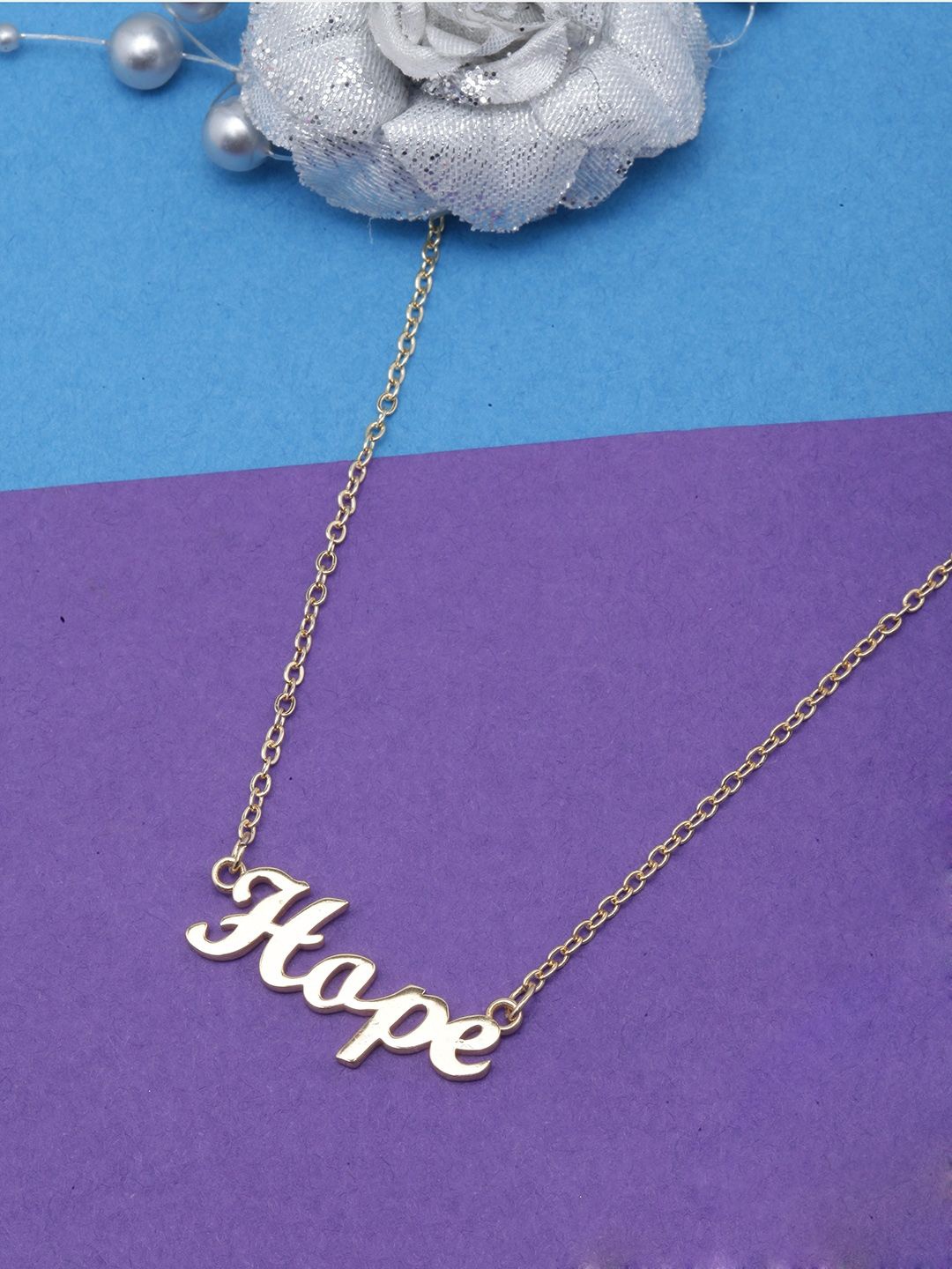 

KPOP Brass Gold-Plated Handcrafted Necklace