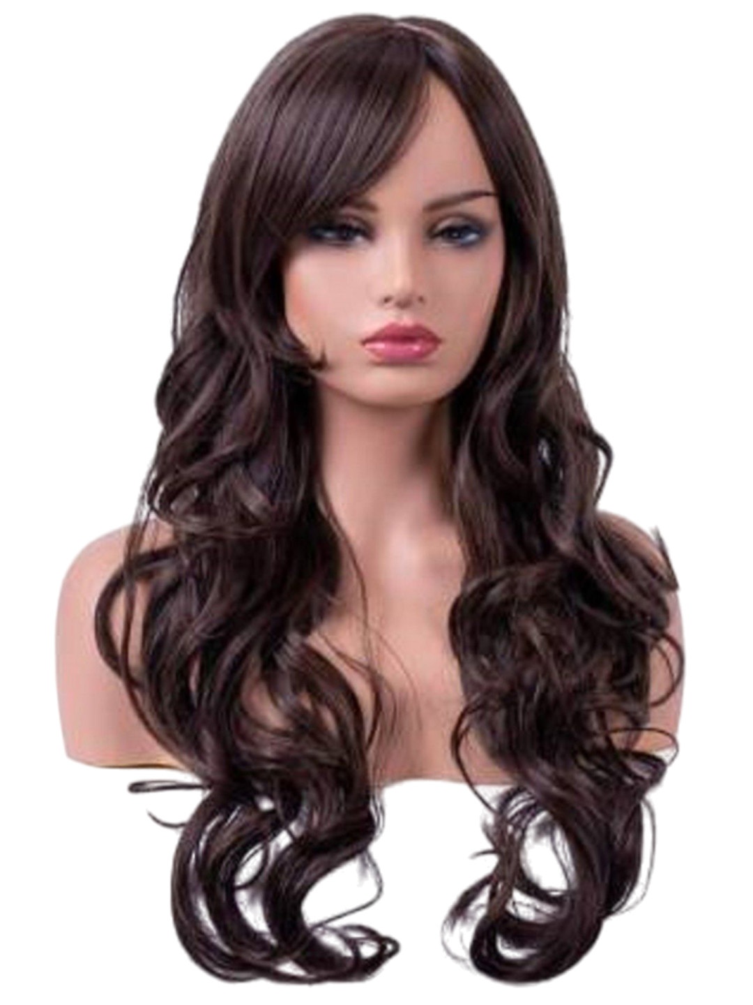 

ABRISH Halo Waterproof Wavy Locks Hair Extension - 24 Inch - Black