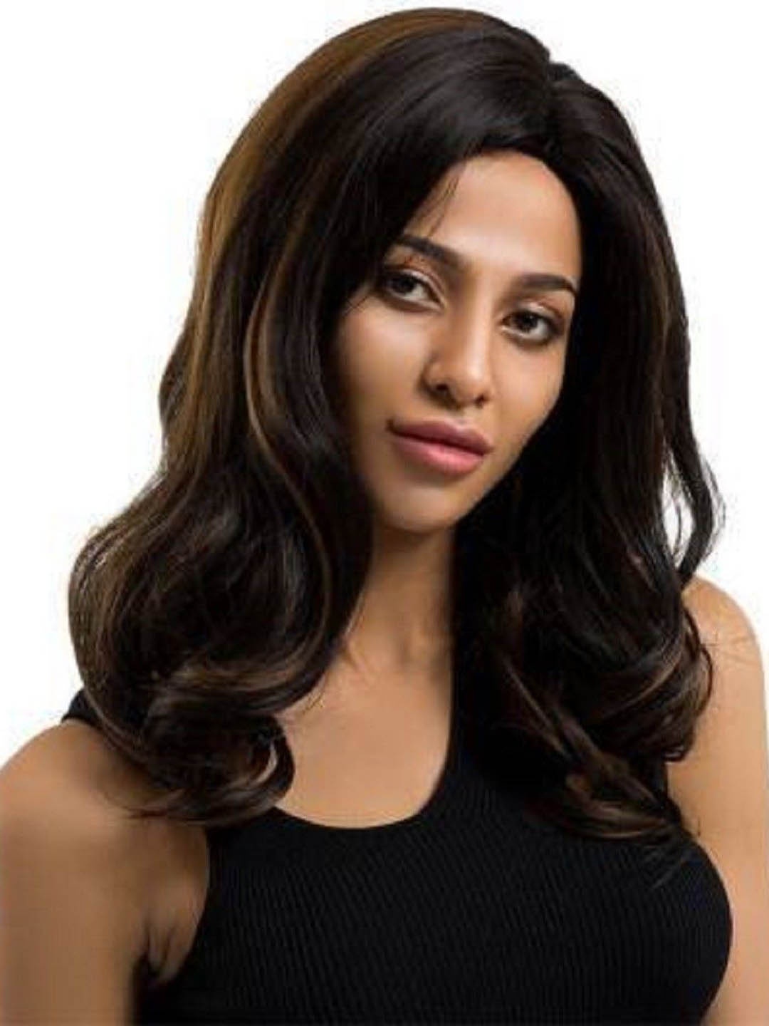 

ABRISH Halo Wavy Locks Hair Extension 24Inch - Black