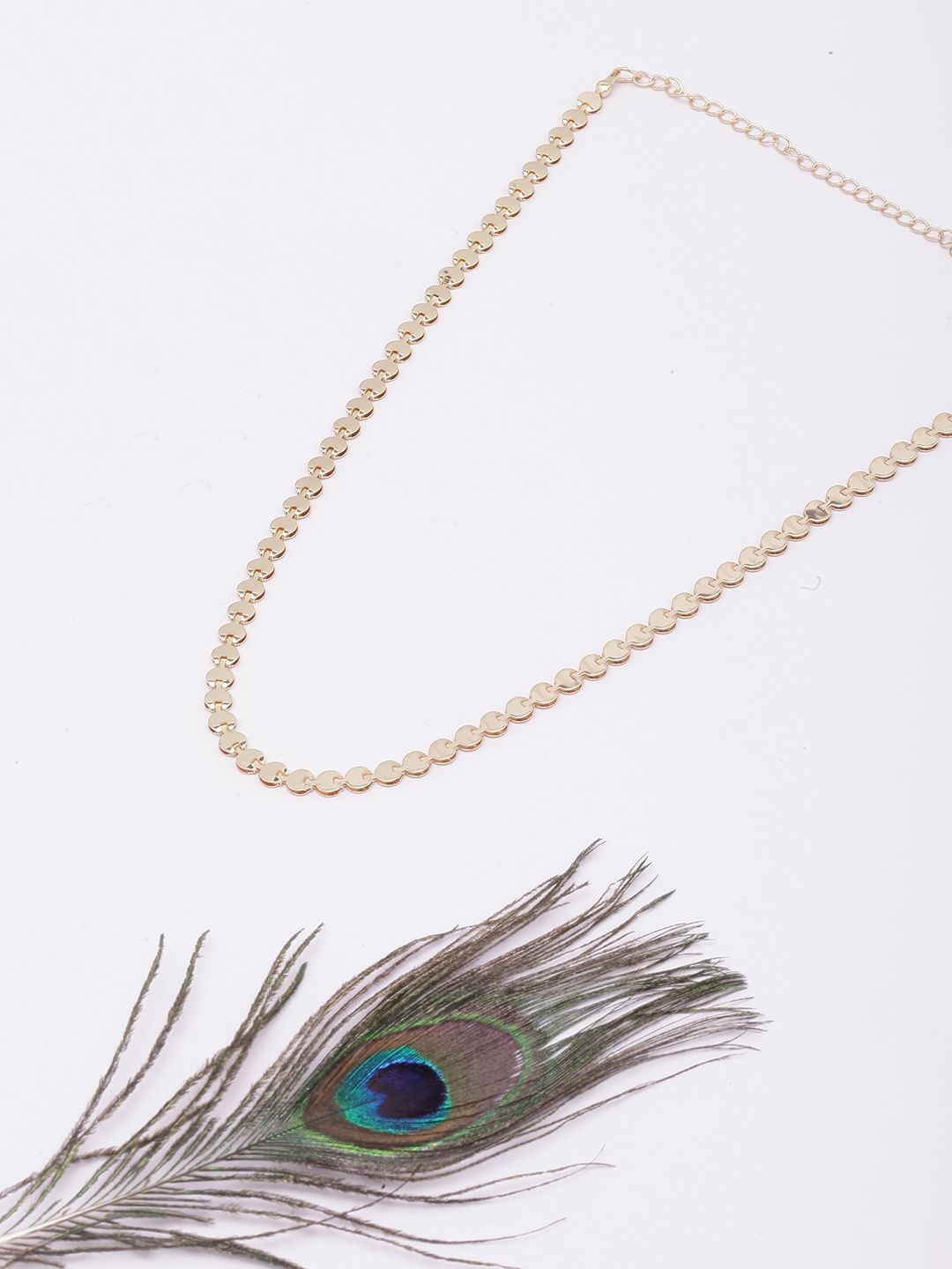 

KPOP Brass Gold-Plated Handcrafted Necklace