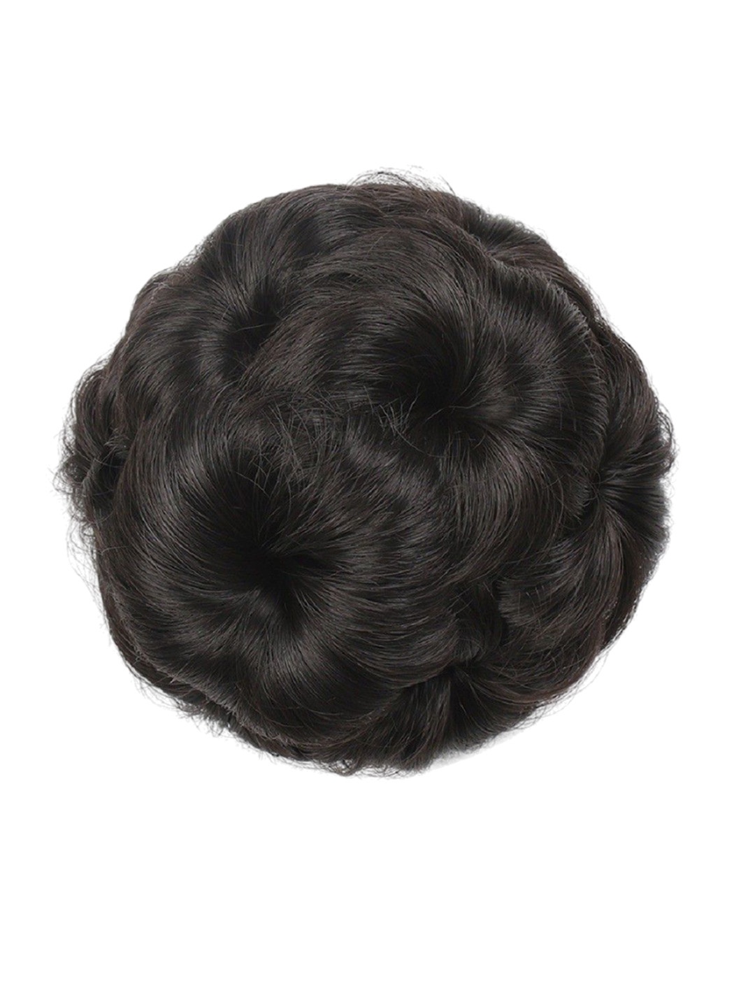 

HAVEREAM Clip-In Comfortable Wavy Bun Hair Extension - Brown - 11 Inch