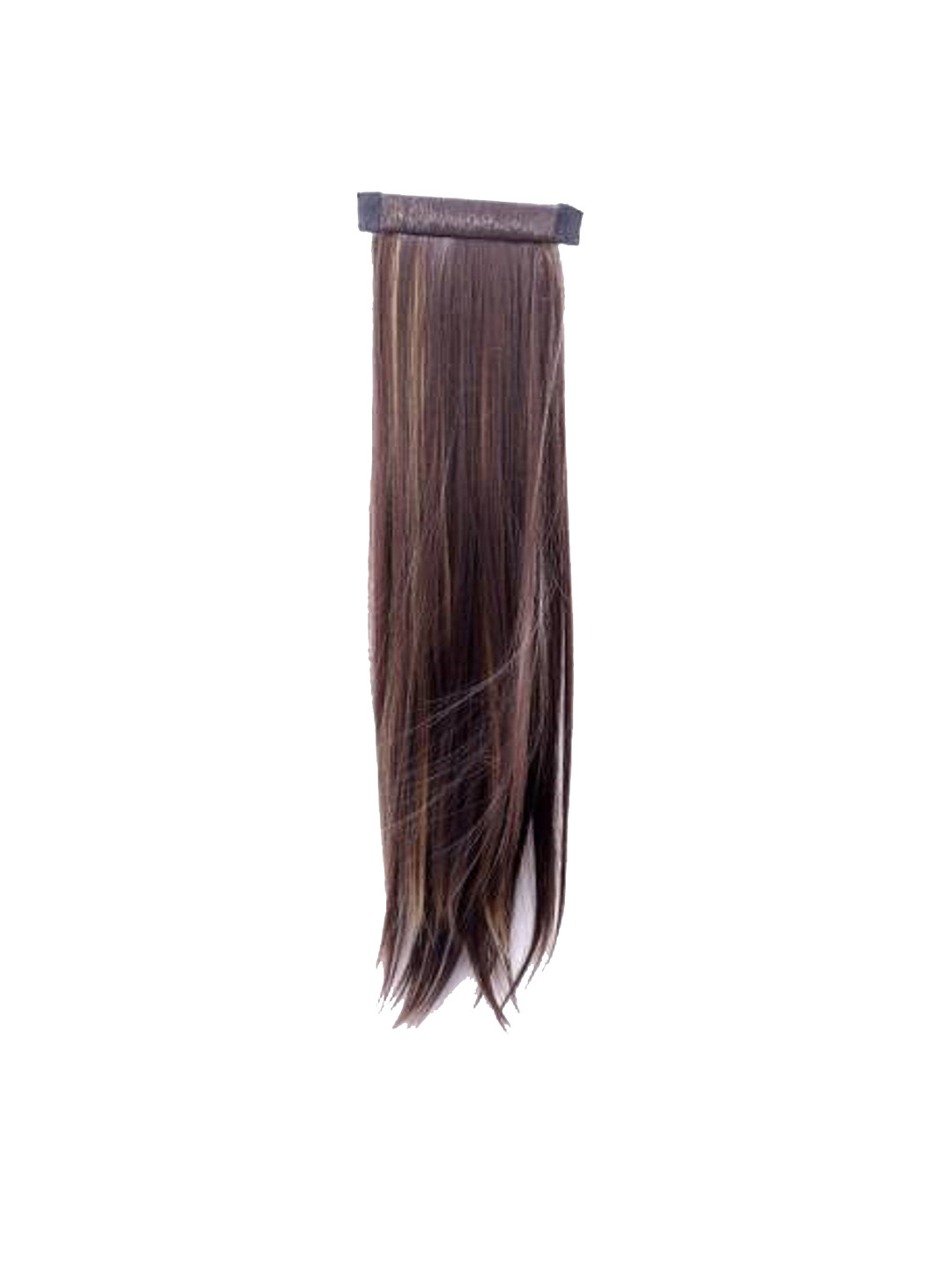 

HAVEREAM Tape In Ponytail Highlight Straight Hair Extension - Brown - 24 Inch