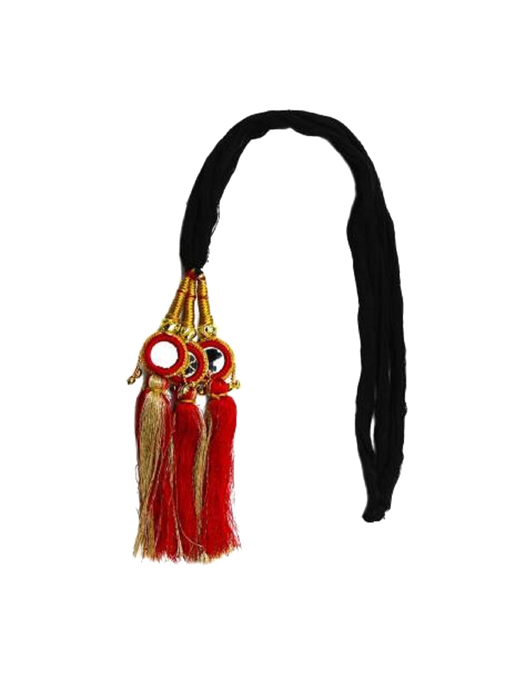 

ABRISH Hair Paranda Tassel, Red