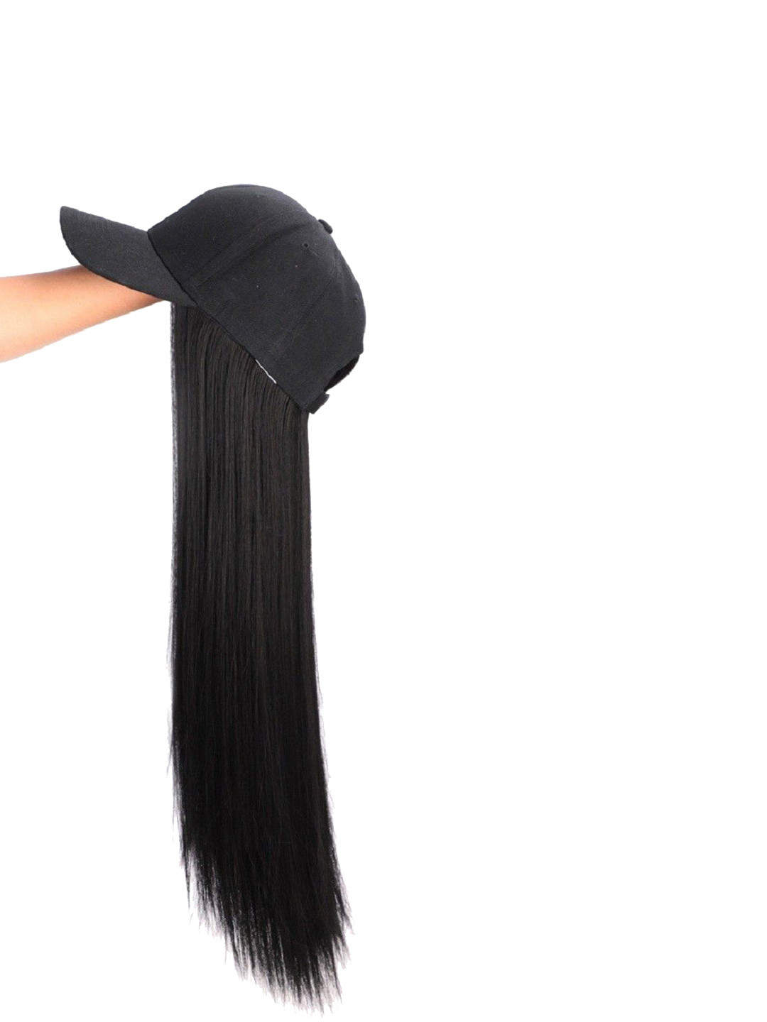 

HAVEREAM Tape-In Toupee Straight Hair Extension - Black
