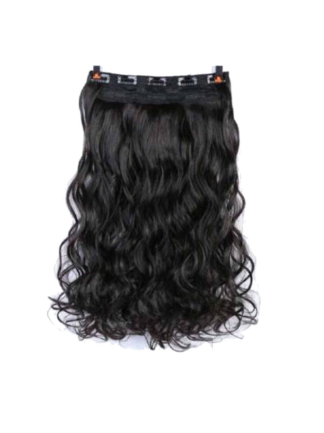 

HAVEREAM Clip-In Ponytail Wavy Hair Extension - Black