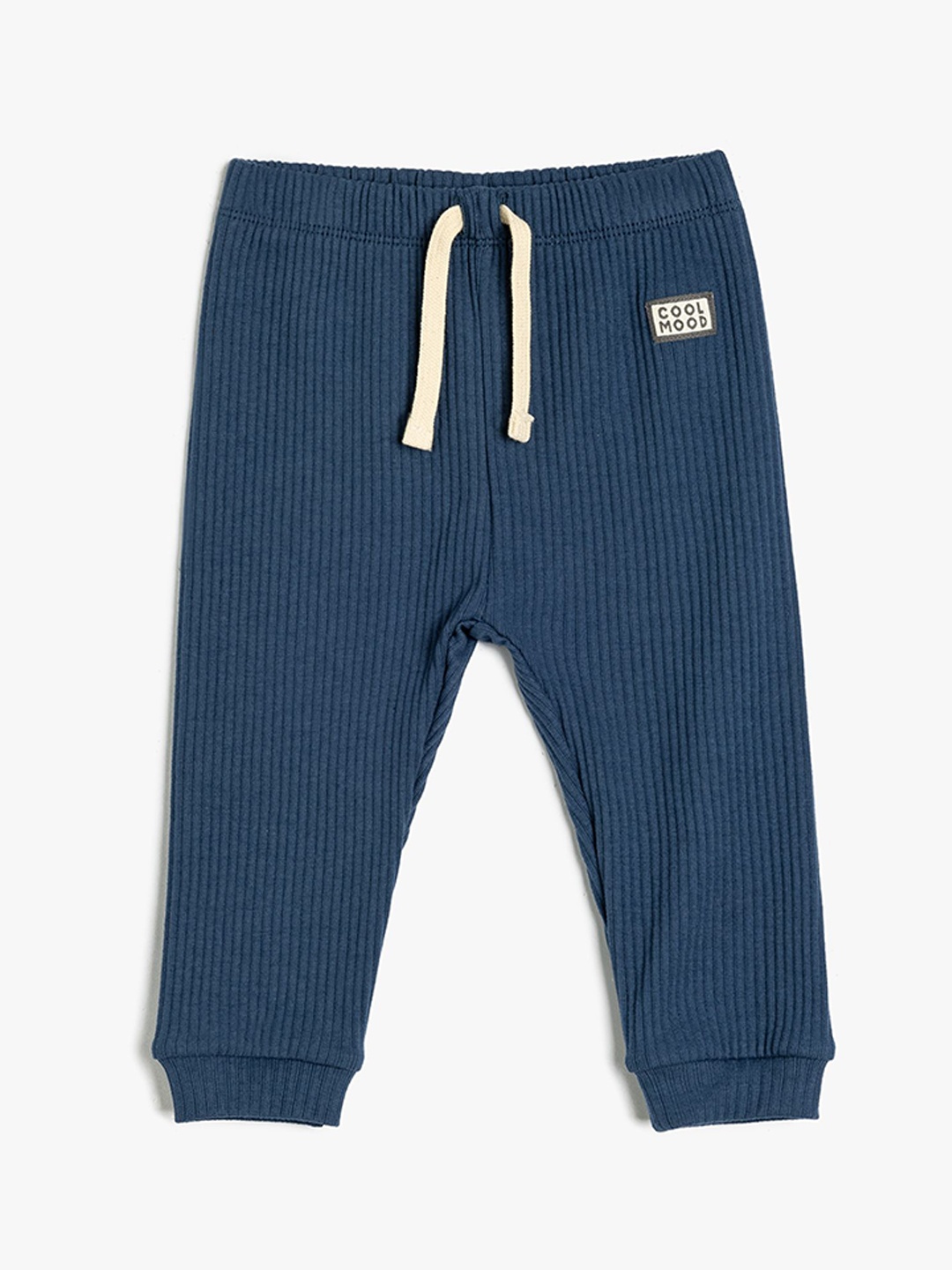 

Koton Infants Boys Printed Mid-Rise Joggers, Navy blue