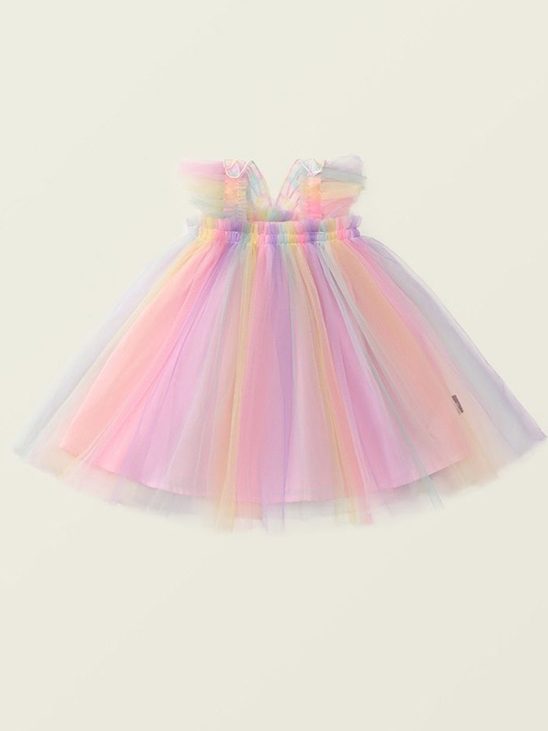 

LULU & SKY Girls Butterfly-Applique Fit & Flare Dress, Pink