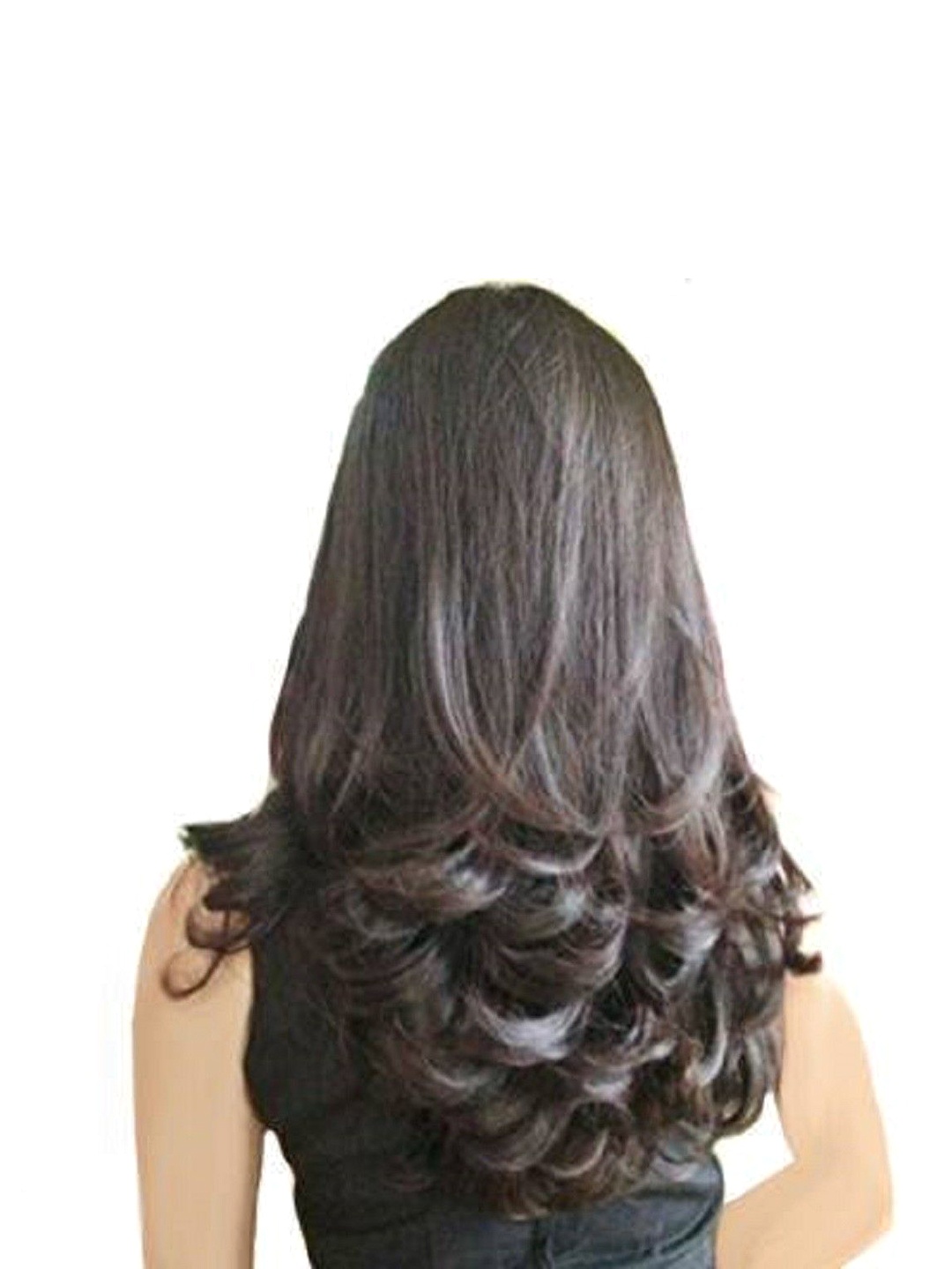 

SHENY Clip-In Wavy Locks Hair Extension - Black - 61 Cm